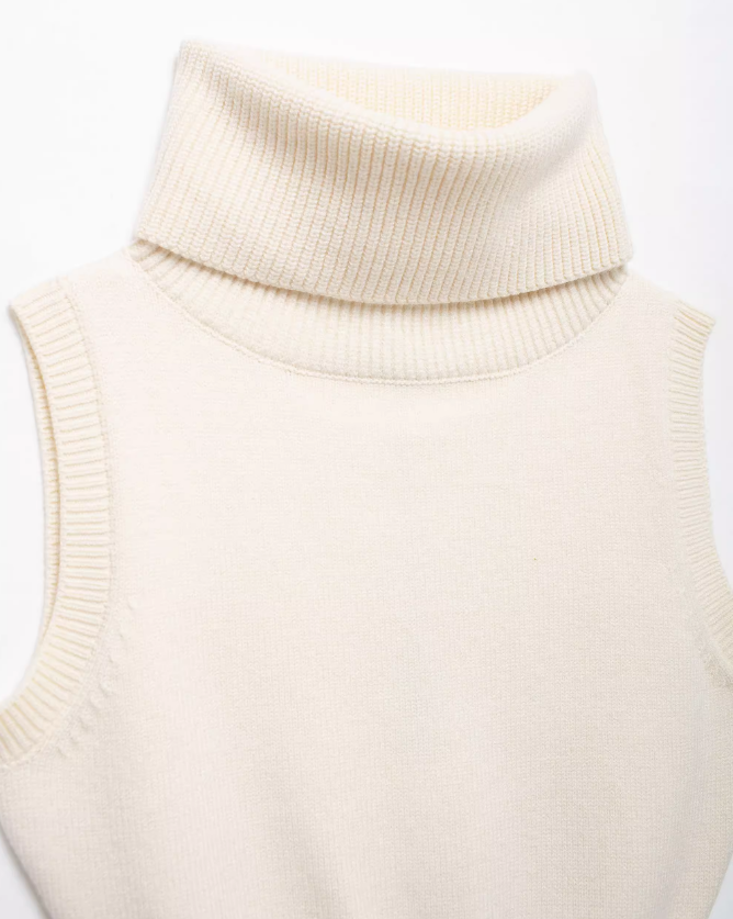 White Turtleneck