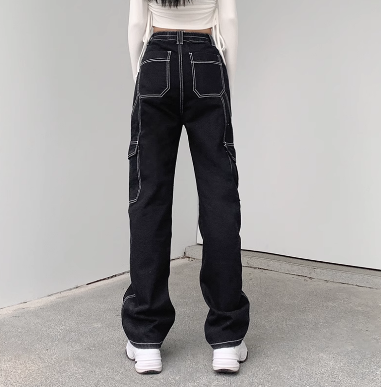 Stitch Cargo Denim